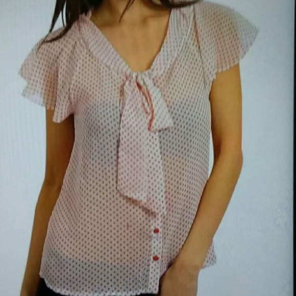 Top, Margret by be cool, red cap sleeves, M, 🌺HP🌺 - Picture 2 of 8